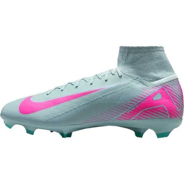 Nike ZOOM AIR MERCURIAL SUPERFLY 10 PRO FG Pánské kopačky, světle modrá, velikost 45