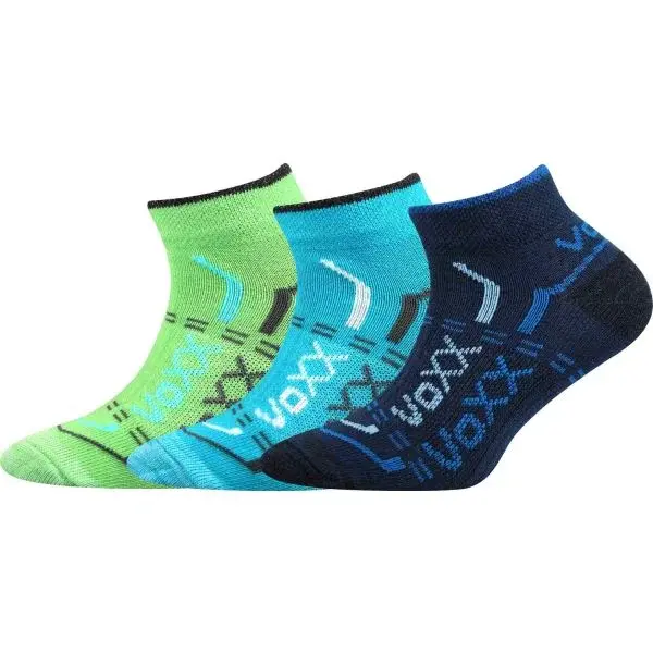VoXX REXÍK 3P Dětské ponožky, mix, velikost 17-19