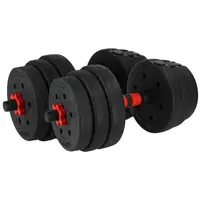 Fitforce ADBP 20 KG Nakládací sada činek, černá, velikost 20 KG