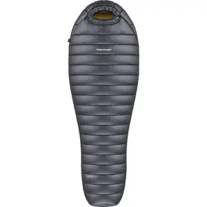 Hannah LOFT 250 Péřový spacák, tmavě šedá, velikost 200 cm - levý zip