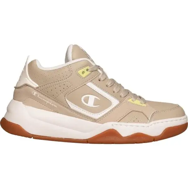 Champion OVERTIME MID CUT Dámská volnočasová obuv, béžová, velikost 37.5
