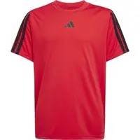 adidas JERSEY ESSENTIALS LOGO KIDS Dětské tréninkové triko, červená, velikost