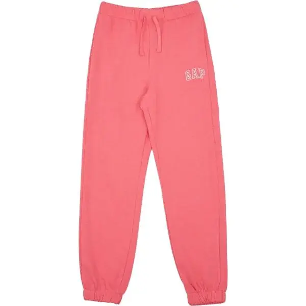 GAP V-FRCH LOGO Dívčí tepláky, růžová, velikost