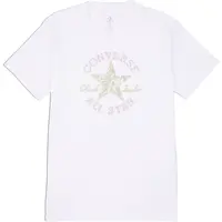 Converse CHUCK PATCH INFILL Dámské tričko, bílá, velikost