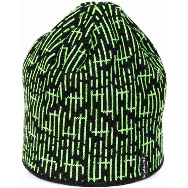 Finmark WINTER HAT Zimní pletená čepice, černá, velikost UNI