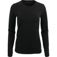 ALPINE PRO MEREA Dámské triko s dlouhými rukávy, černá, velikost