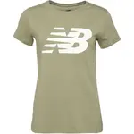 New Balance WT03805OLF Dámské triko, khaki, velikost
