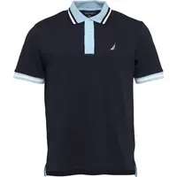 NAUTICA LANGLEY Pánské triko, tmavě modrá, velikost XXL