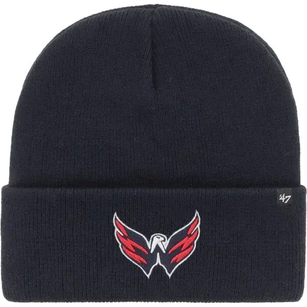 47 NHL WASHINGTON CAPITALS HAYMAKER CUFF KNIT Zimní čepice, tmavě modrá, velikost UNI