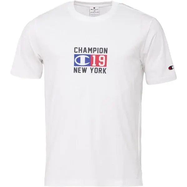 Champion SS TEE Pánské tričko, bílá, velikost