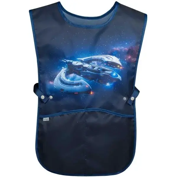 BAAGL VESMÍRNÁ LOĎ Dětská zástěra, černá, velikost