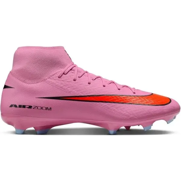 Nike ZOOM MERCURIAL SUPERFLY 10 ACADEMY FG/MG Pánské kopačky, růžová, velikost 46