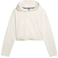 Puma STRONG POWER FLEECE HOODIE Dámská mikina, béžová, velikost