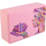YOGGYS LOTUS BLOSSOM Cihlička na cvičení, růžová, velikost