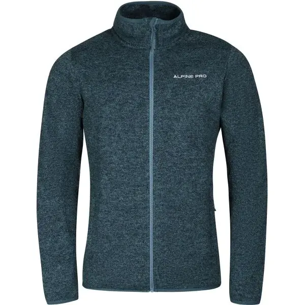 ALPINE PRO UMER Pánska mikina, tmavo modrá, veľkosť