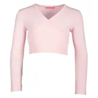 PAPILLON CROSS-OVER Dívčí zavinovací svetr, růžová, velikost