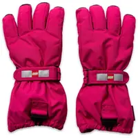 LEGO&reg; kidswear LWATLIN 700 Dievčenské lyžiarske rukavice, ružová, veľkosť 122-128