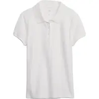 GAP V-UNIFORM Dívčí tričko, bílá, velikost