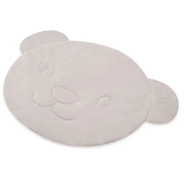 NEW BABY BEAR Dětská hrací deka, šedá, velikost