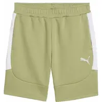 Puma TEAMEVOSTRIPE SHORTS Pánské šortky, khaki, velikost