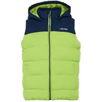 Lewro KELLIN Dětská prošívaná vesta, světle zelená, velikost 152-158