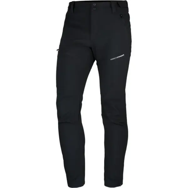 Northfinder DARIN Pánské turistické kalhoty, černá, velikost