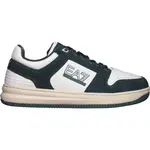 EA7 SLASHER SUEDE Vycházkové boty, bílá, velikost 43 1/3