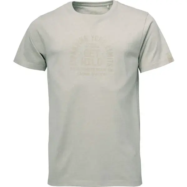 LOAP BORUM Pánské fashion tričko, béžová, velikost