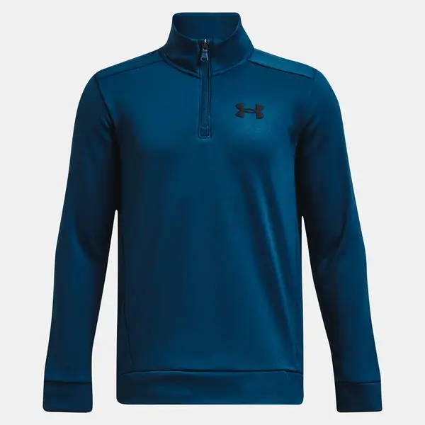 Under Armour Mikina UA Armour Fleece 1/4 Zip-BLU - Kluci