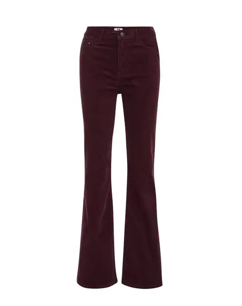 WE Fashion Džínsy  baklažánová