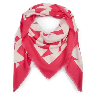 Orsay Růžový vzorovaný dámský šátek - Dámské