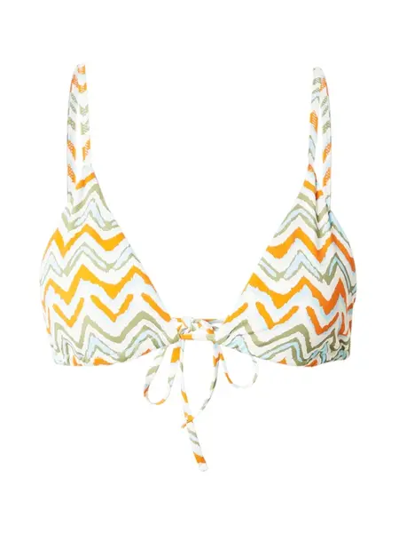 MYLAVIE by Sarah Harrison Bikinový top  modrá / zelená / oranžová / biela