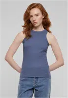 Dámské tílko Racer Back Rib - modré