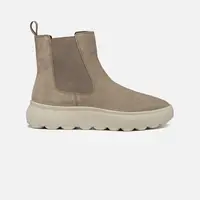 Beige women's ankle boots Geox Spherica EC4.1 - Women's