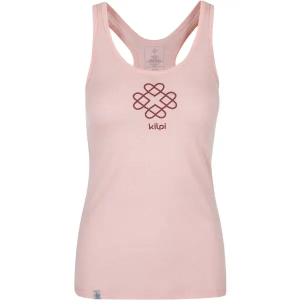 KILPI ARIANA Dámské outdoorové tílko, růžová, velikost