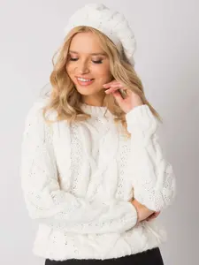 Cap-AT-CZ-DM-39055-ecru