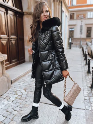Dámská zimní bunda AUTUMN GLOW Barva černá DSTREET