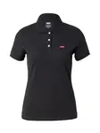 LEVI'S ® Tričko 'Slim Polo Shirt'  červená / čierna