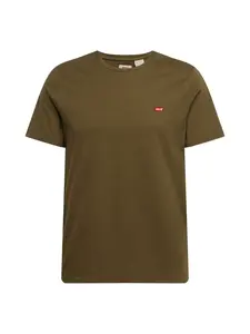 LEVI'S ® Tričko 'SS Original HM Tee'  olivová / červená / biela