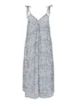 JDY Letné šaty 'FRANCIS'  modrá / biela