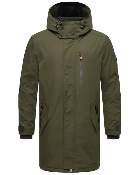 STONE HARBOUR Funkčná bunda 'Lanzoo'  tmavozelená