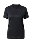 NIKE Funkčné tričko  čierna / biela