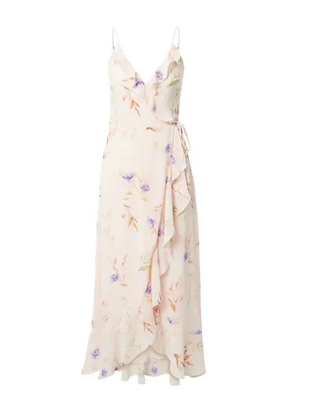 ABOUT YOU Šaty 'Soraya'  svetlozelená / fialová / ružová / púdrová