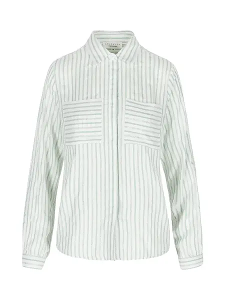 LolaLiza Blúzka  zelená / biela