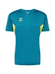 Hummel Funkčné tričko 'Authentic'  modrozelená / sivá / trstinová / čierna