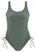 LASCANA Jednodielne plavky  olivová