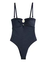 Next Jednodielne plavky  námornícka modrá