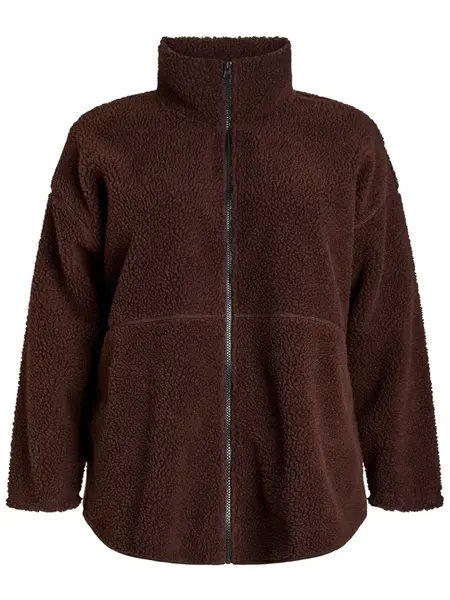 Active by Zizzi Funkčná flisová bunda 'AOPHELIA'  hnedá