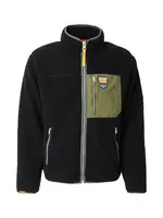 Superdry Prechodná bunda  námornícka modrá / olivová