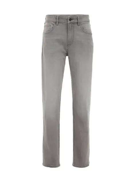 WE Fashion Džínsy  svetlosivá